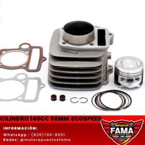 Cilindro 140 CC 56 MM Ecospeed