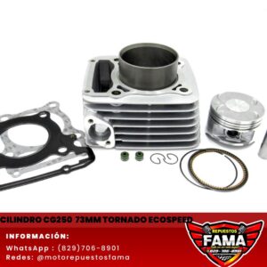 Cilindro CG250 73mm Tornado Ecospeed