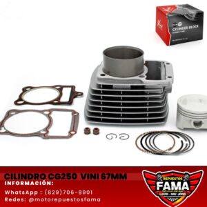 Cilindro CG250 Vini 67 mm