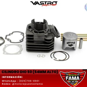Cilindro Dio 50 54mm Alto