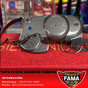 Tapa de Cluch Address Carbon