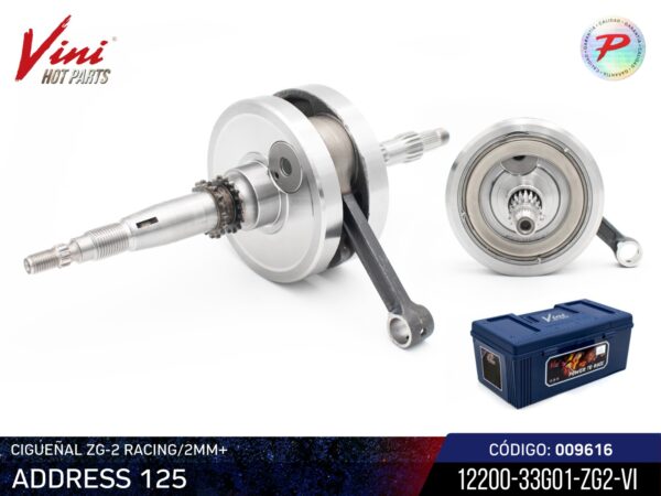 Cigüeñal ZG-2 Racing/2MM+