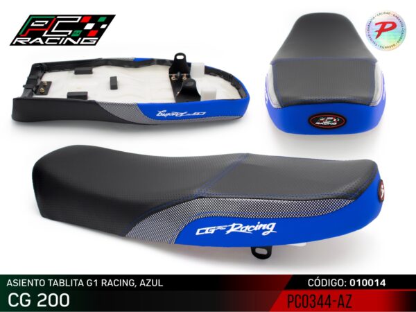 Asiento Tablita G1 Racing - CG 250 - Image 8