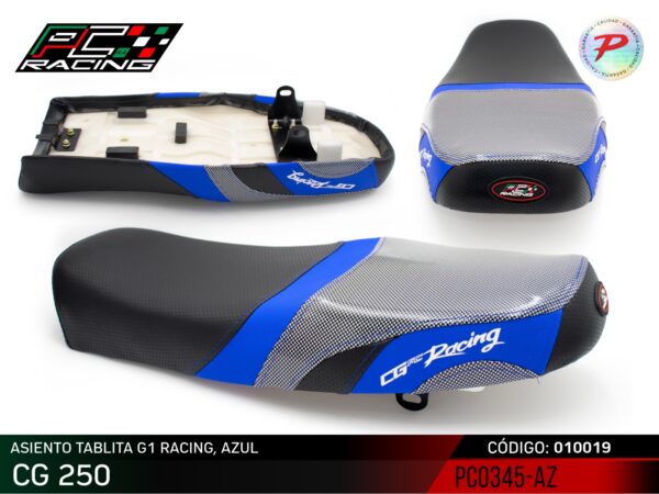 Asiento Tablita G1 Racing - CG 250 - Image 5