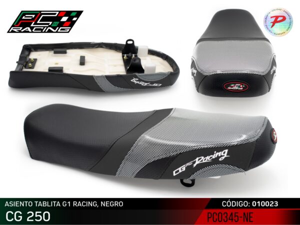 Asiento Tablita G1 Racing - CG 250 - Image 3